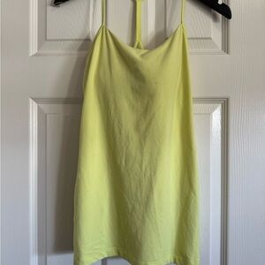 Lululemon Athletica Citron Power Y Tank Top